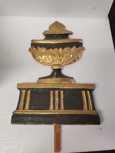 Grande frise bois or - en, d'or