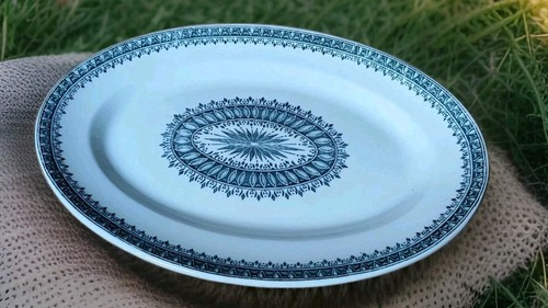 Plat ovale creil - plat, et