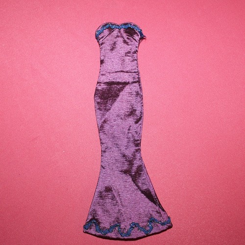 Robe soirée prune - robe, /