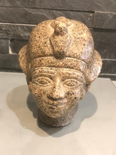 Statue tête egyptienne - , buste