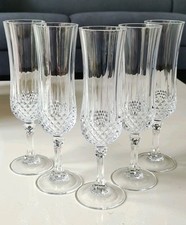 5 Flûtes Champagne Cristal