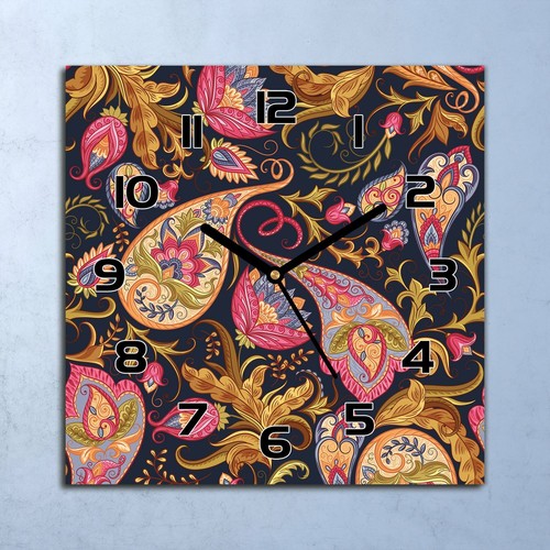 Horloge murale design verre - horloge, en