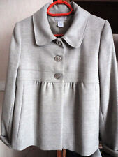 Veste doublée, gris/beige chiné « CYRILLUS » T.38/40