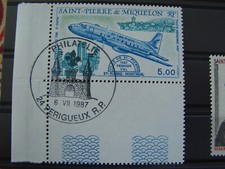 SPM/SAINT PIERRE ET MIQUELON AIRCRAFT AP31- RARE CANCELLATION PERIGUEUX (NATIONA