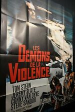 LES DEMONS DE LA VIOLENCE Hell's Angels 1969  affiche cinema  harley moto 
