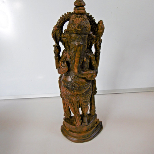 Deesse ganesh sculptée - ganesh, en
