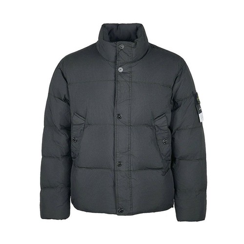 Stone island doudoune crinklé - island,