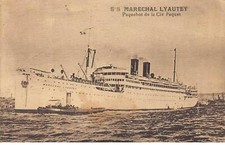 BATEAUX - SAN64772 - SS Marechal Lyautey - Paquebot de la Cie Paquet