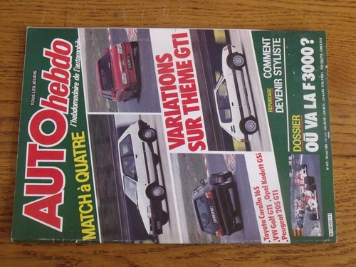 Revue auto hebdo n - revue, n°473
