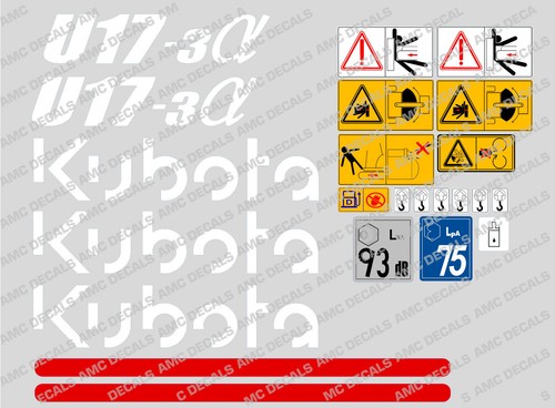 Kubota u17 mini - kubota, u17-3