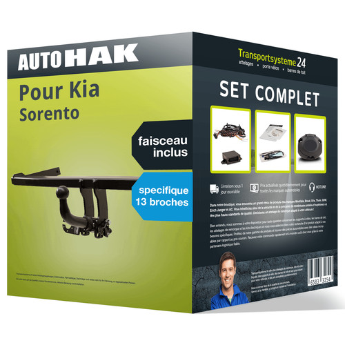 Attelage pour kia sorento - pour, 20-