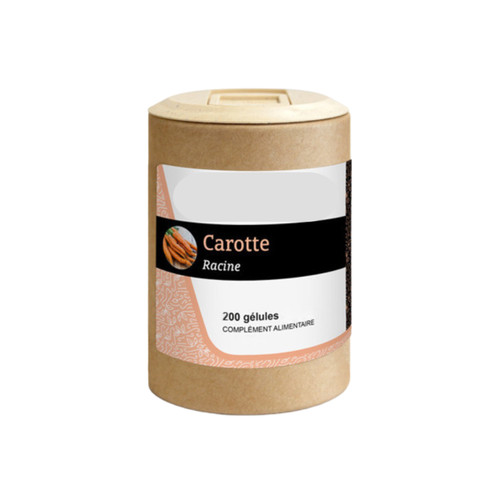 Gélules carotte 200 - de,