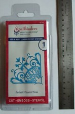 BNIP Spellbinders fantastique fleurir dé métal 