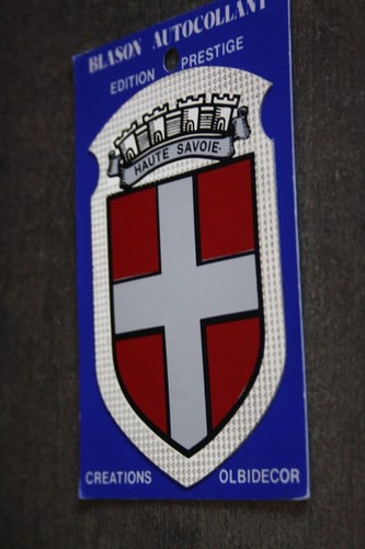 Ancien autocollant blason - autocollant,