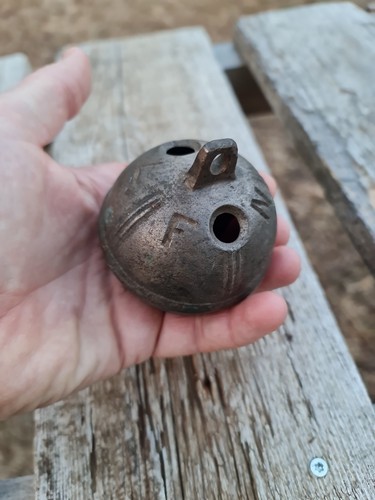 Ancien grelot postillon en - grelot,