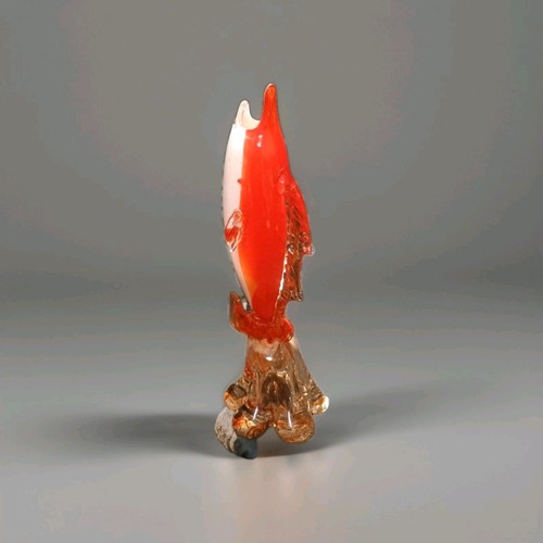 Vase poisson verre soufflé - en,