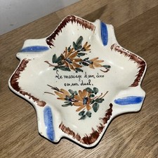 Ancien Cendrier Parlant Thème