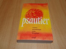 livre " Psautier version