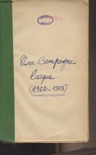 Une campagne laïque (1902-1903) - Combes Emile - 0
