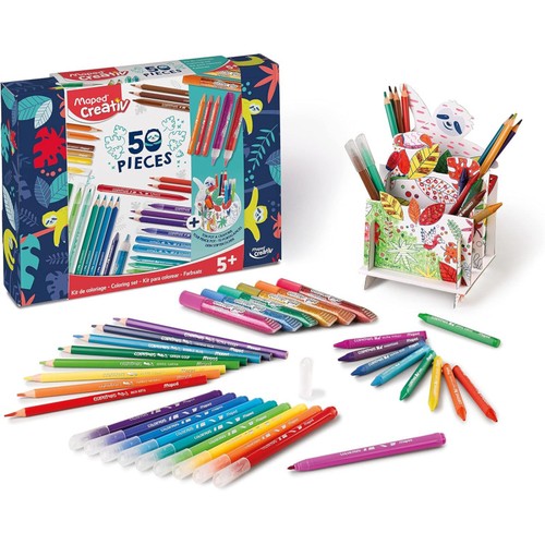 Coffret crayons couleurs - , +