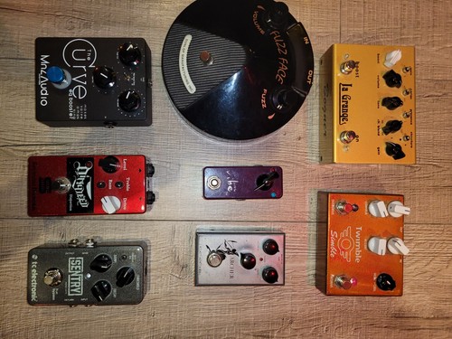 Pédale effets guitare - pédale, d'effets