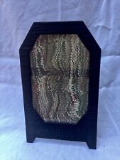 Petit cadre photo à poser, en fer forgé, Art Déco