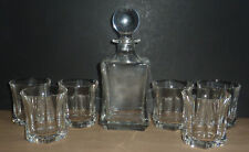 service ensemble à Whisky