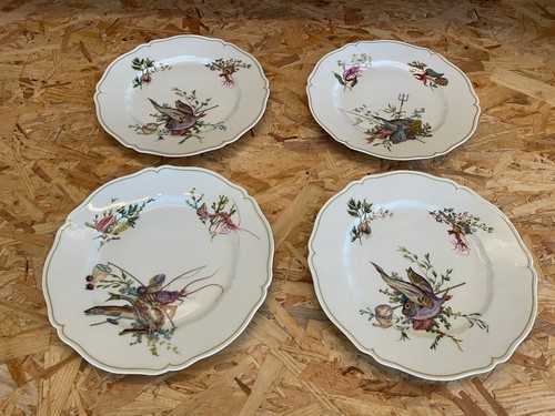 Lot assiettes plates - de, 4