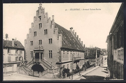 Cpa sélestat arsenal - sélestat,, l´arsenal