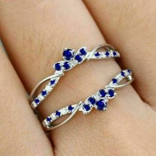 Anneau En Or Blanc 14K Avec