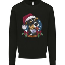 Sweatshirt Jumper Pour Enfants Doberman De Noël