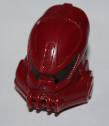 Lego bionicle dark red mask - lego,