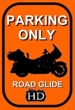 plaque " PARKING ONLY HARLEY