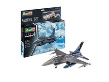 Revell 63844 Model Set Lockheed Martin F-16D Tigermeet 2014, Modellflugzeug zum 