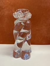 Bougeoir en cristal de BACCARAT modèle aladin estampillé  Sur La Base 16,Cm TBE