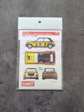 Renault 5 Turbo decalc 1/24