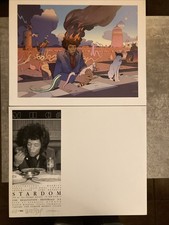 Sérigraphie Hendrix Moebius 500 Exemplaires Edition Stardom + Planche Signée