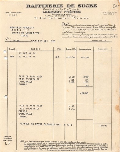 1928 raffinerie sucre - de,