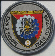 PARACHUTISTE / PATCH SPORT 17° RGP 5° COMPAGNIE  - TISSU