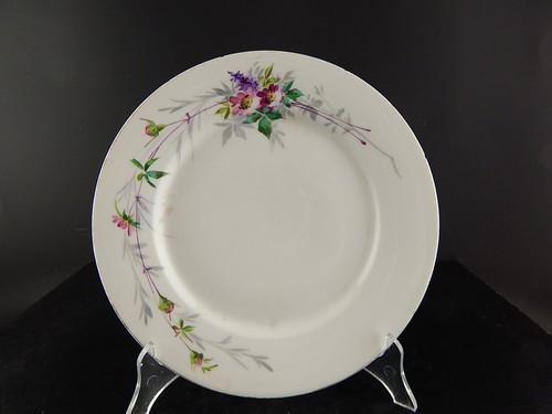 Antique assiette plate - assiette,