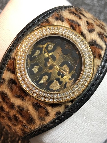 Guess womens watch leopard - womens,