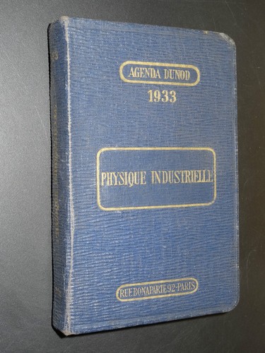 Physique industrielle agenda - physique,