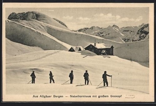 Carte postale nebelhornhaus - carte,