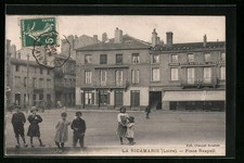 CPA La Ricamarie, Place