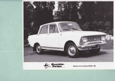 photo de presse / press photo original Moskvitch Scaldia 412 LS 1968