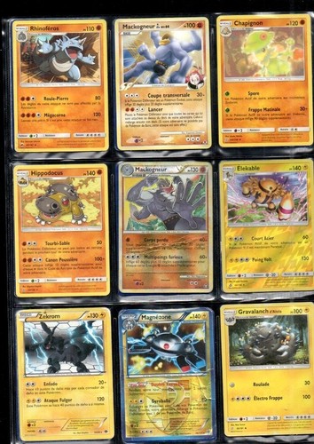 Lot carte pokemon - 9,
