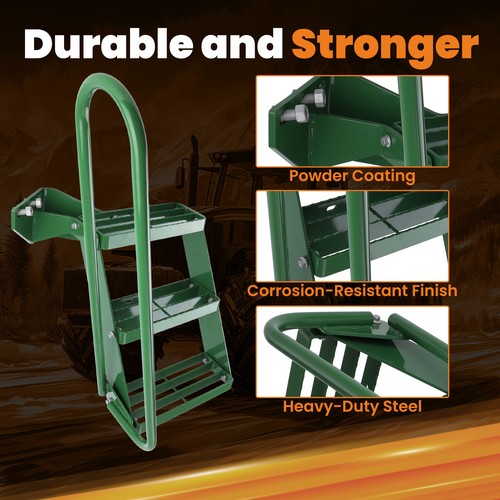 Tractor side step platform - side,