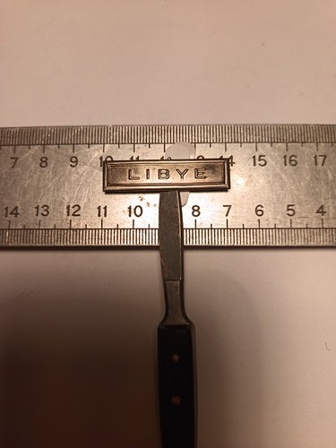 Agrafe libye pour - libye, médaille