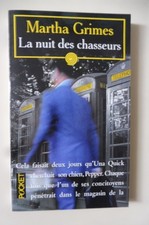 La nuit des chasseurs de Martha Grimes - Pocket livre de Poche Policier Polar