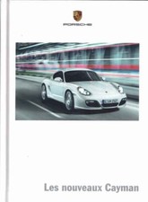 Catalogue Brochure Porsche Cayman / S 08/2008 France
